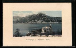 AK Walchwil, Kurhaus Rust, 1911