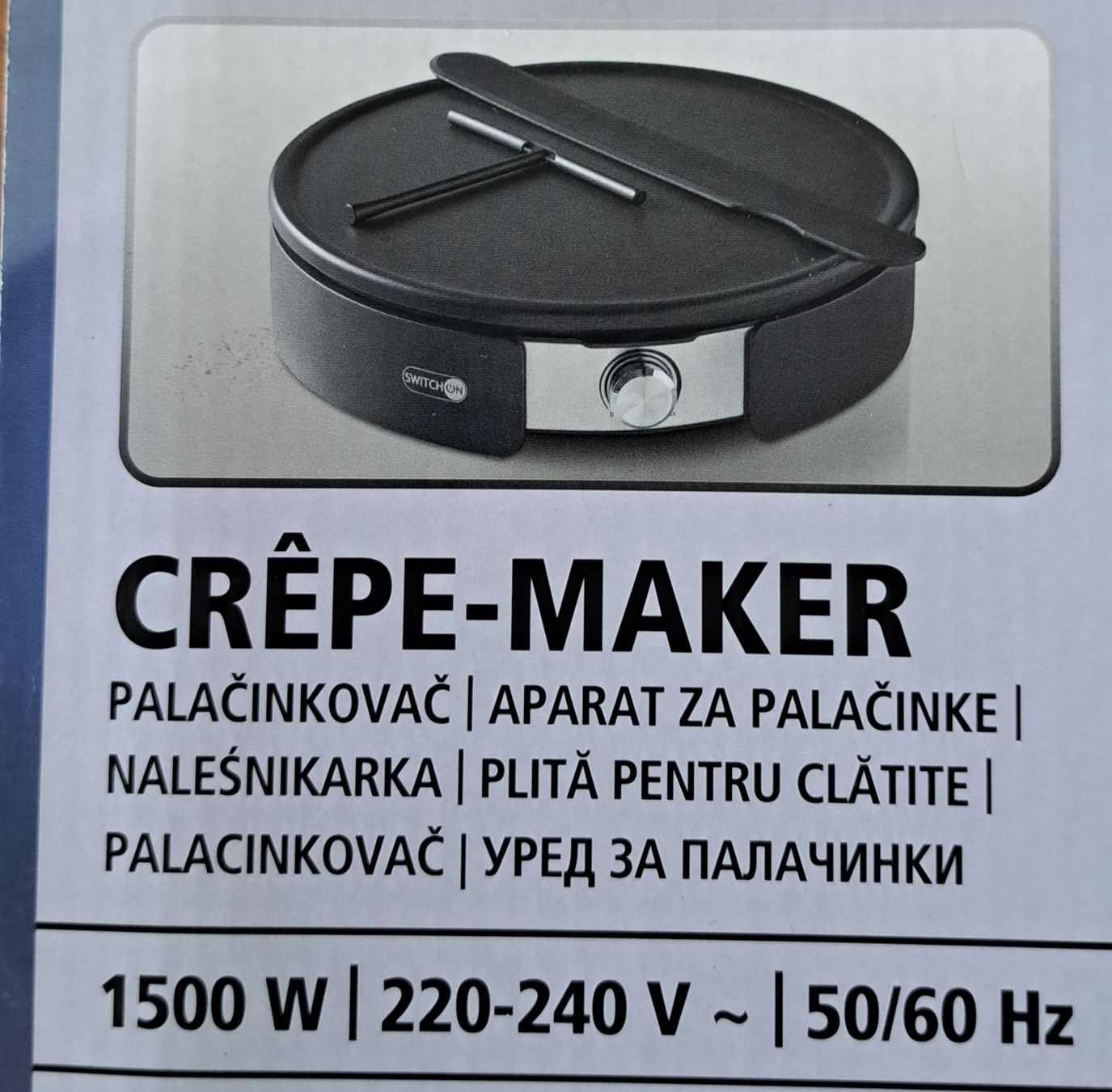 Elettrodomestici da cucina: Crêpe-maker 38cm. – Nuovo e nell'imballaggio originale da Frauenfeld venduto da berk39 5
