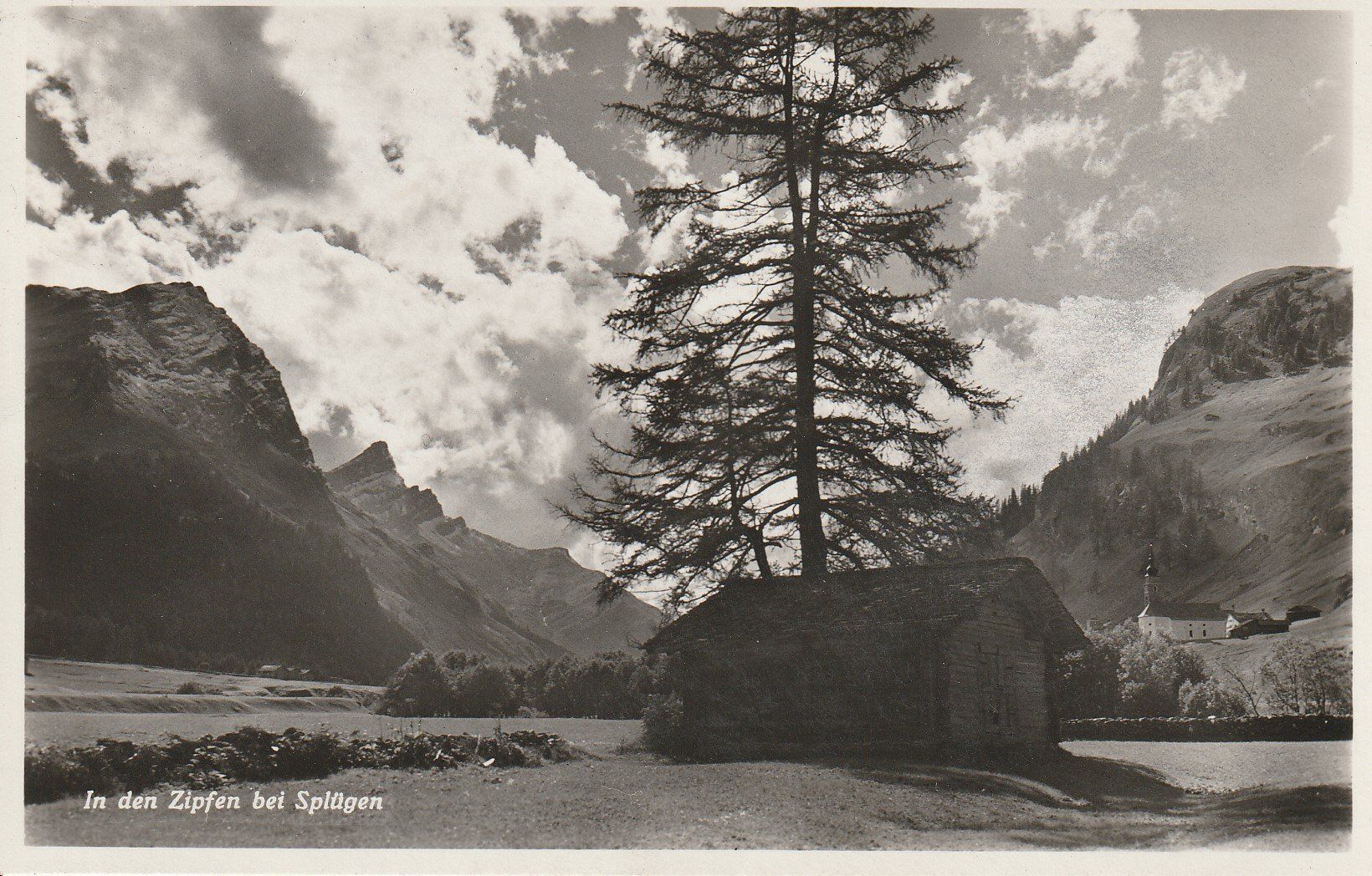 Cartoline postali: AK - Splügen - gelaufen – Usato da Fribourg venduto da schnalla92
