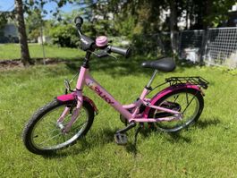 Cute Puky Kids Bike - Pink/Youke/18” - Perfect for summer