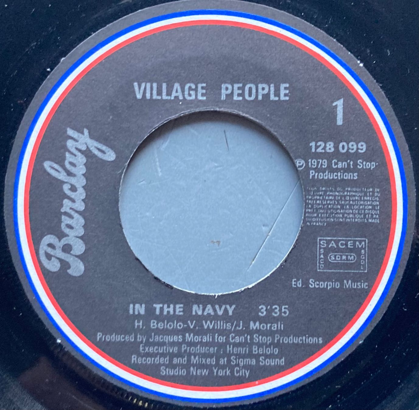 Dischi in vinile: VILLAGE PEOPLE - IN THE NAVY – Usato da Poliez-Pittet venduto da Newtown-Records 2