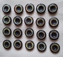 20 Stück dekorative Knöpfe, 18 mm.
