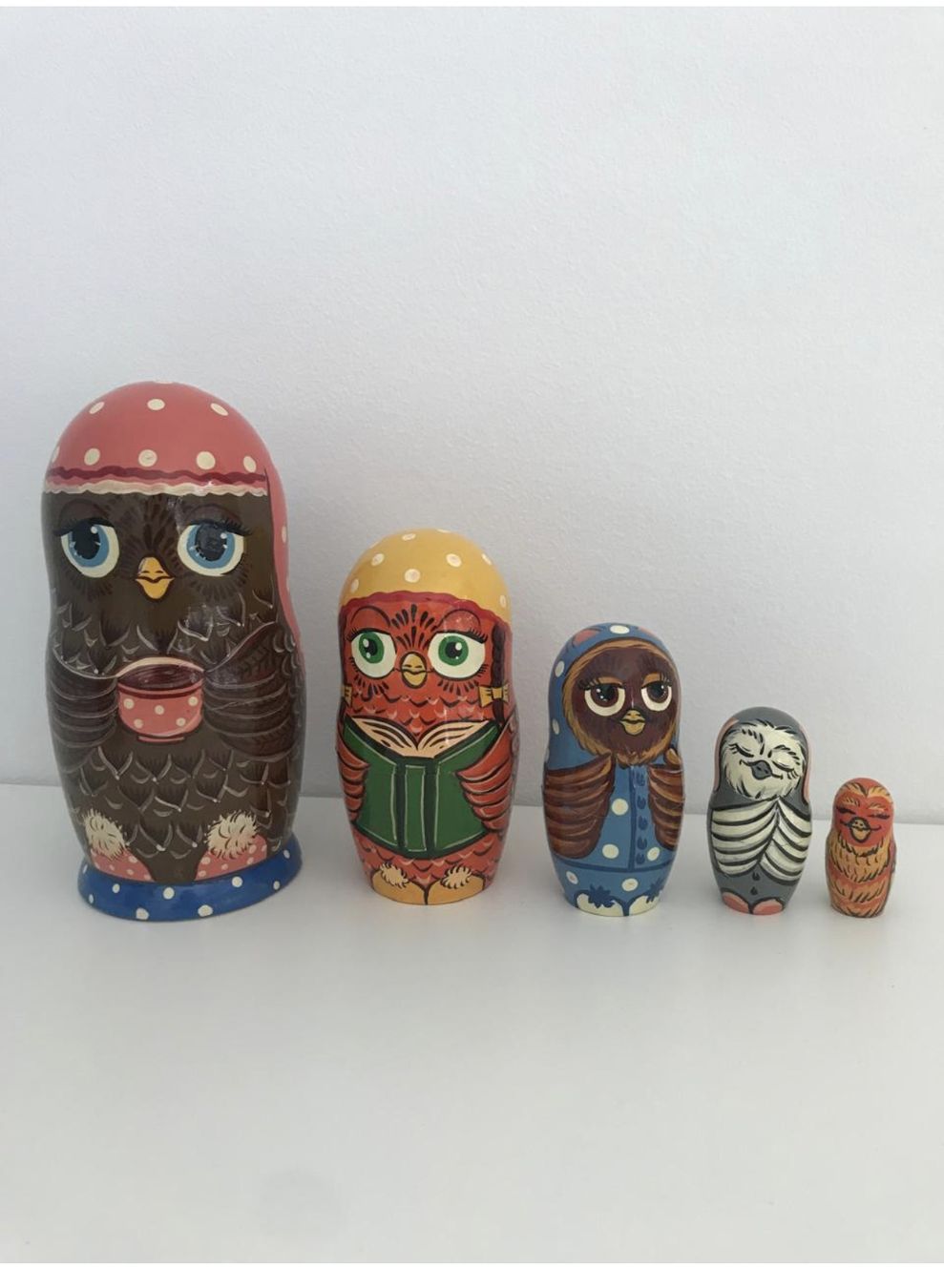 Toutes les décorations: poupée russe hibou  – Neuf avec emballage d'origine à Orbe par don_ym8h