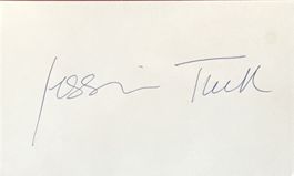 Jessica Tuck Autogramm signiert Karte 8x13cm