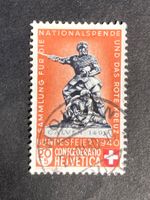 Schweiz 1940 Pro Patira 20 B5c Vollstempel WOHLEN 26.VII.40