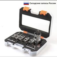 6 Stück 16-35mm TCT Lochsäge Cutter Legierung Lochsäge Set
