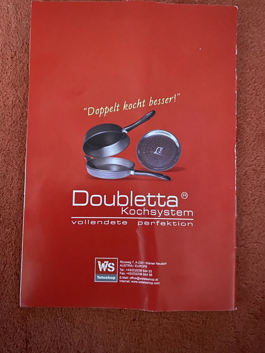 Padelle: Pfanne doubletta – Nuovo e nell'imballaggio originale da Gretzenbach venduto da Cantate 1