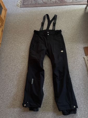Skihose schwarz von Descente, Grösse XL