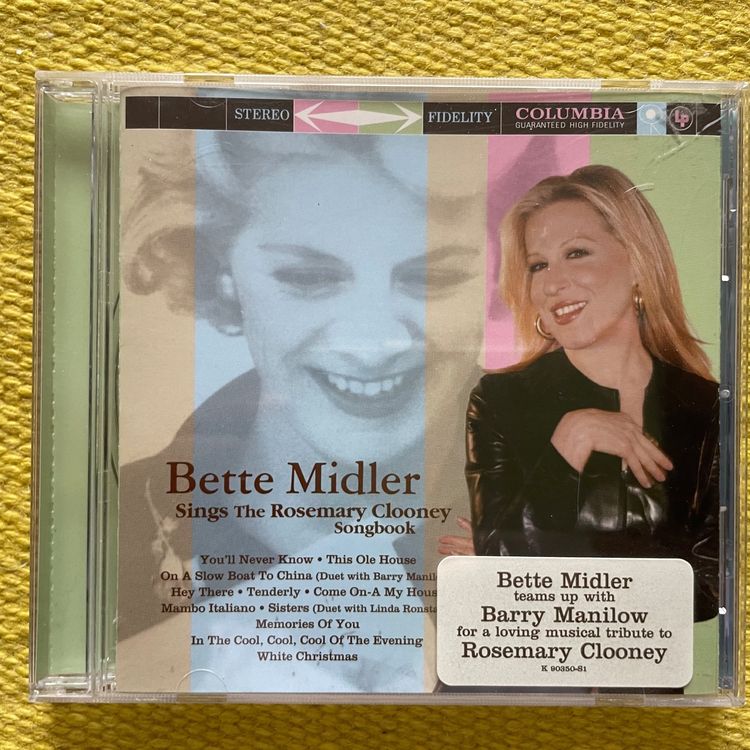 BETTE MIDLER-SINGS THE ROSEMARY CLOONEY SONGBOOK | Kaufen Auf Ricardo