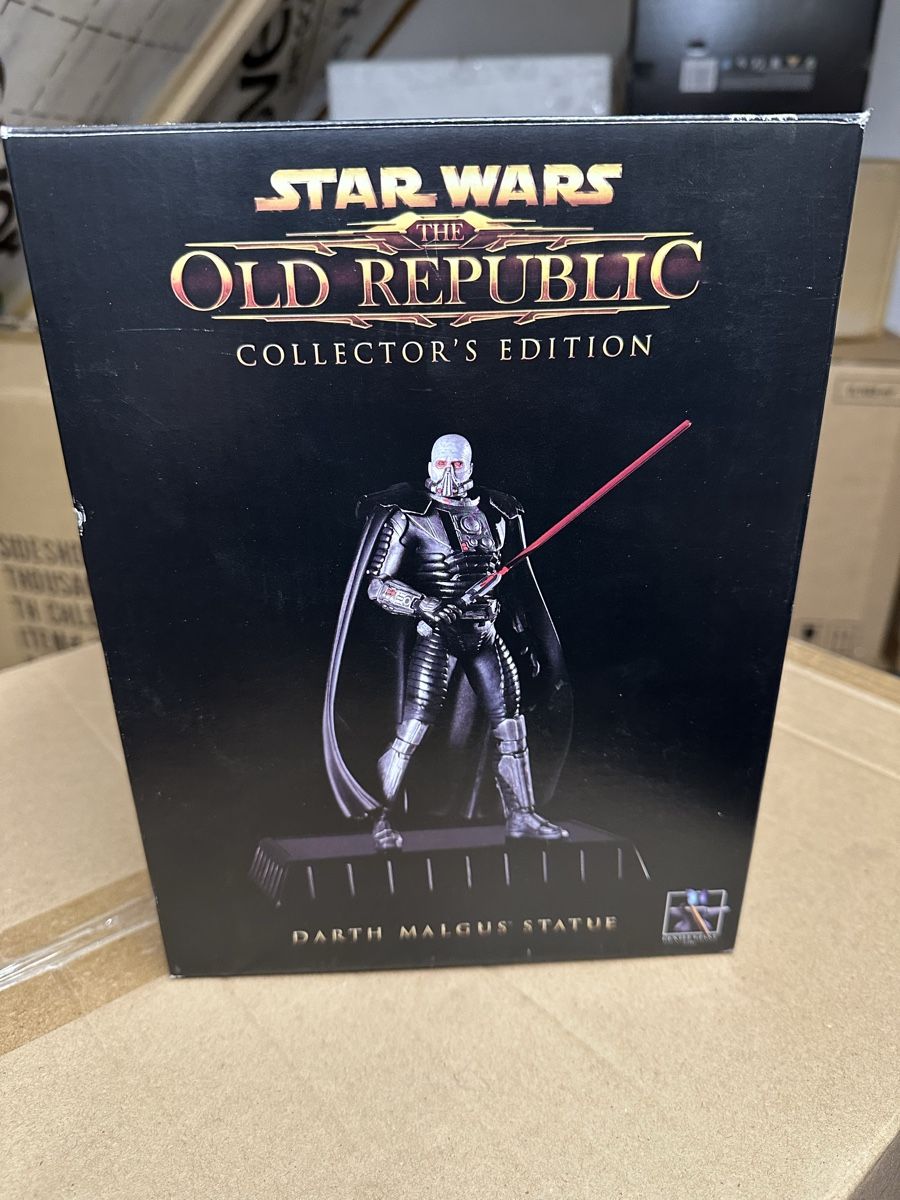 Star Wars Statuette: STAR WARS Darth Malgus Gentle Giant – Nuovo e nell'imballaggio originale da Waltenschwil venduto da Ted-White