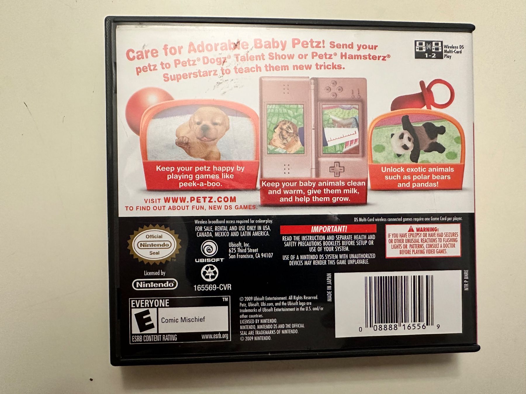 Nintendo Giochi: NINTENDO DS GAME PETZ NURSERY – Usato da Münsingen venduto da Ganjam 2