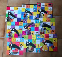lot de 9 livres enfant jeunesse Le loup