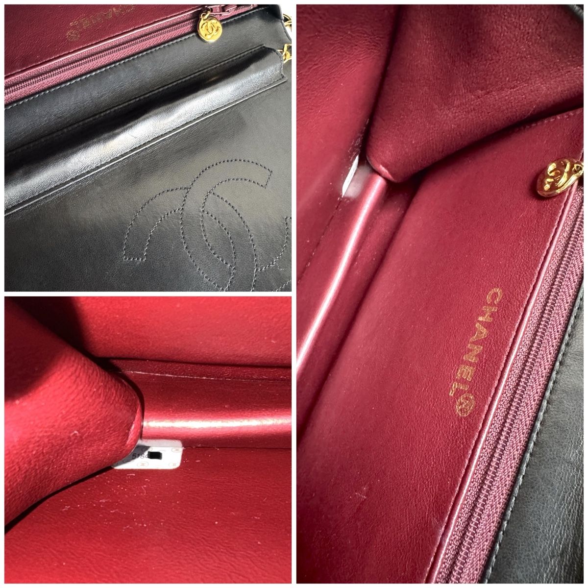 Chanel Taschen für Damen: CHANEL Lambskin Quilted Timeless Single Flap – Gebraucht aus Kriens von hannaandkiko 9