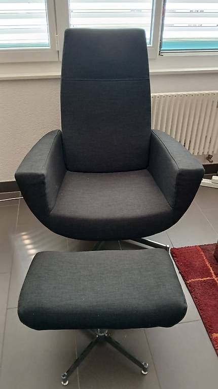 Fauteuils: Sessel mit Hocker – D'occasion à Liebistorf par Sonne2000