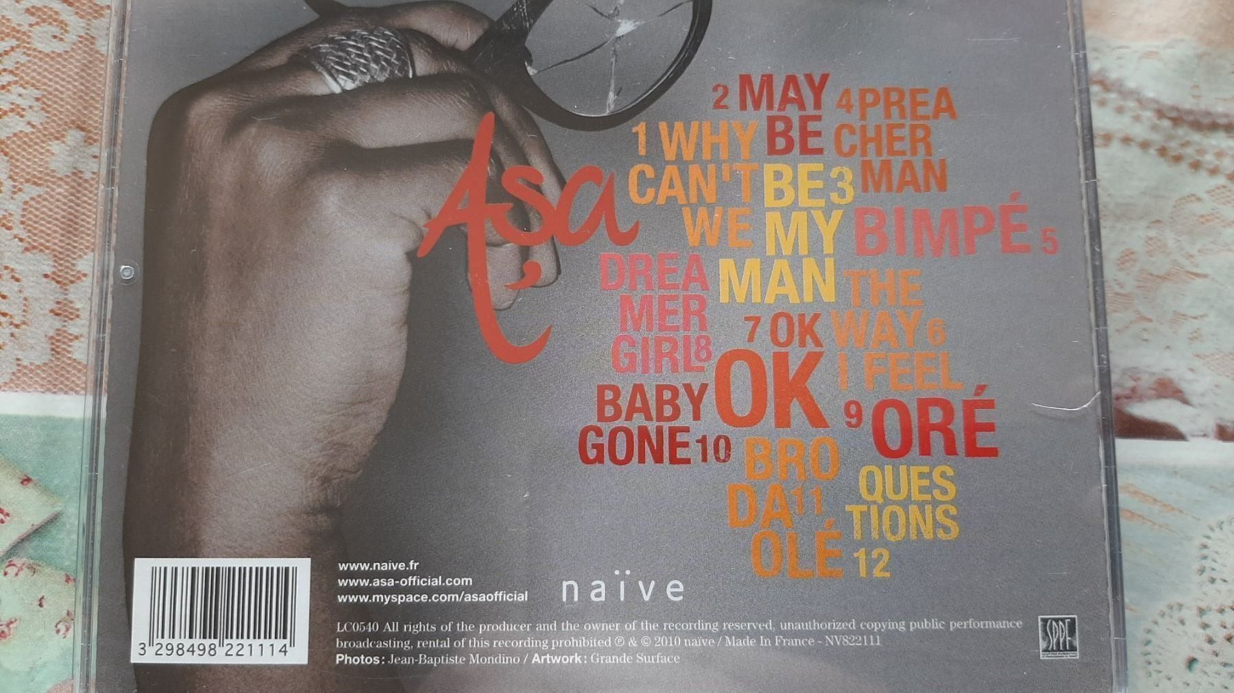 CD: CD Asa - Beautiful Imperfection – Usato da Pully venduto da bro_n52j 2