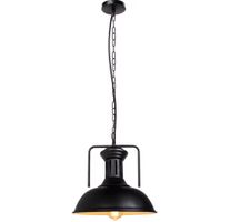 Lampe suspendues  en métal noir vintage, industriel, loft