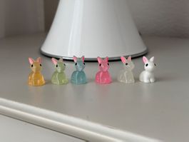 Wichtel / Puppenhaus Zubehör leuchtende Häsli 🐇