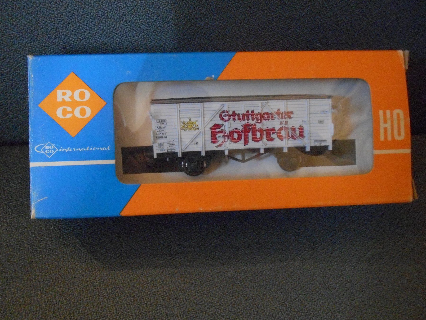 Roco Modelleisenbahnen: Roco Güterwagen Stuttgarter Hofbräu – Gebraucht aus Bretzwil von gbfluck 3