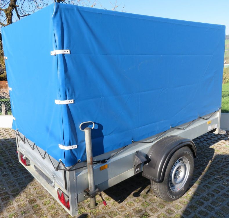 Sachentransportanhänger Humbaur H13K Brücke m.Verdeck ab MFK 1