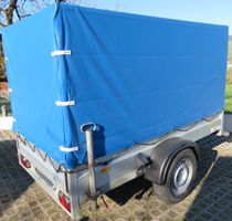 Sachentransportanhänger Humbaur H13K Brücke m.Verdeck ab MFK