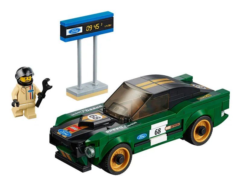 Lego Giocattoli: Lego 1968 Ford Mustang Fastback 75884 – Nuovo e nell'imballaggio originale da Chur venduto da mojobrick 1