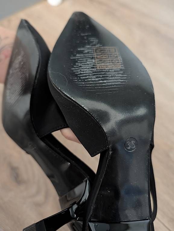 Scarpe da donna: Slingback-Pumps / Kitten Heels schwarz – Usato da Schwarzenbach SG venduto da ana_vb2s 2