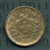 CHF___0.01 1936 unz-stgl 1 Rappen