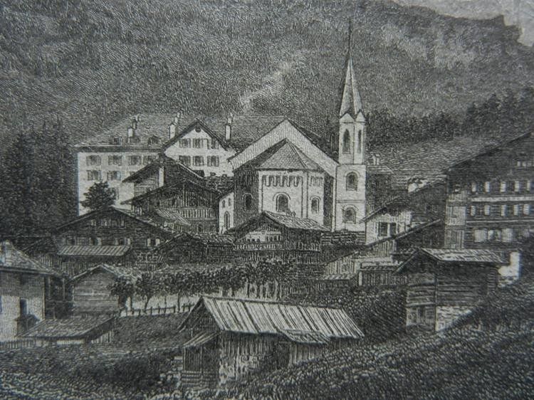 Incisioni: Souvenir von Leuk – Usato da Risch venduto da Rischli15 9
