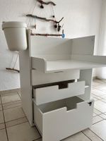 Wickeltisch SMÅSTAD weiss 3 Schubladen 90x79x100