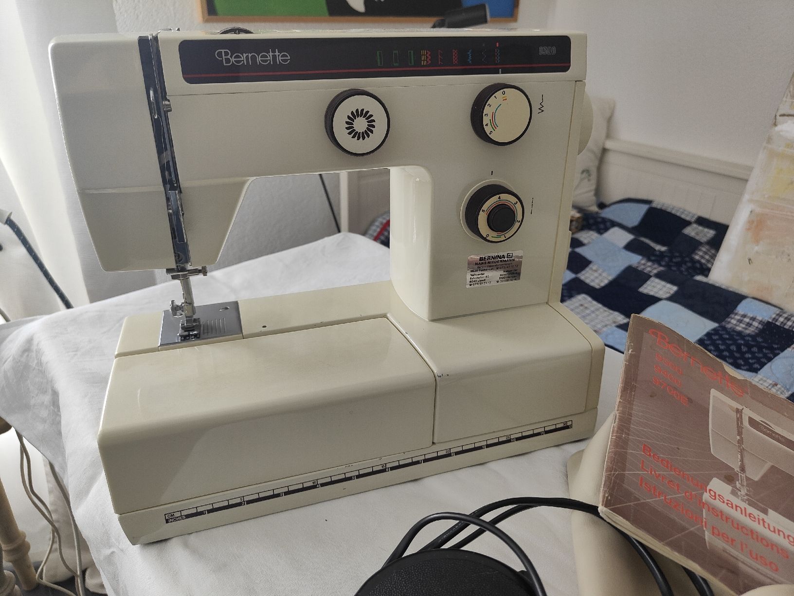 Bernina Macchine da cucire: bernette 930 – Usato da Degersheim venduto da Kaschmir