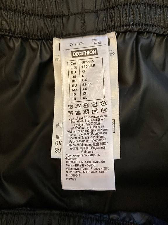 Pantaloni: Regenhose Grösse XL – Nuovo (secondo la descrizione) da Arlesheim venduto da amazira 2