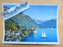 1938  233 Lac Léman - Chateau de Cillon et Dent du Midi
