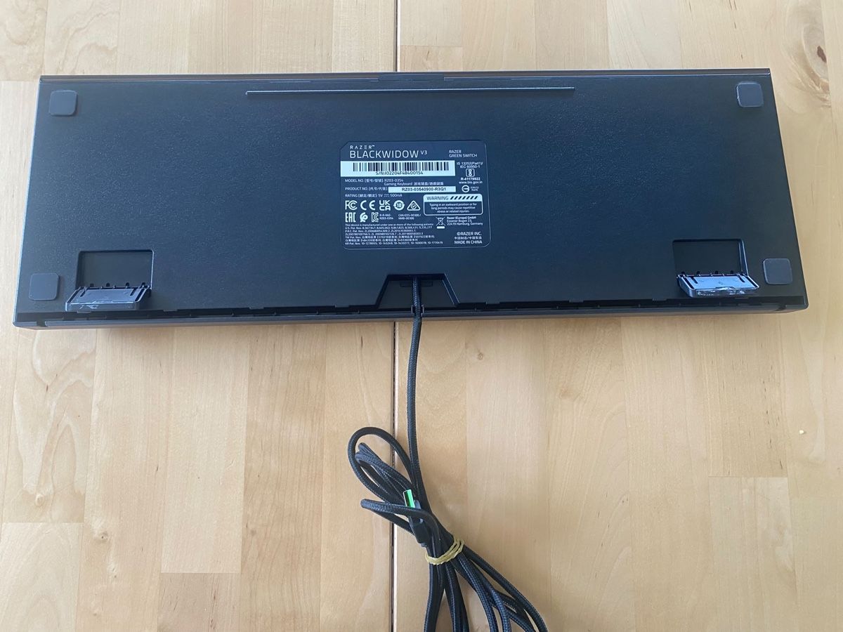 Razer Tastiere: Keyboard - Razer Blackwidow V3 – Usato da Ettingen venduto da cab_nvv5 6