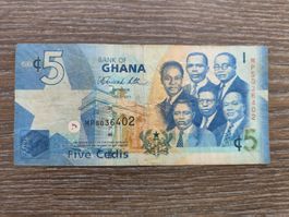 Ghana 5 Cedis 2011 !!!!!!!