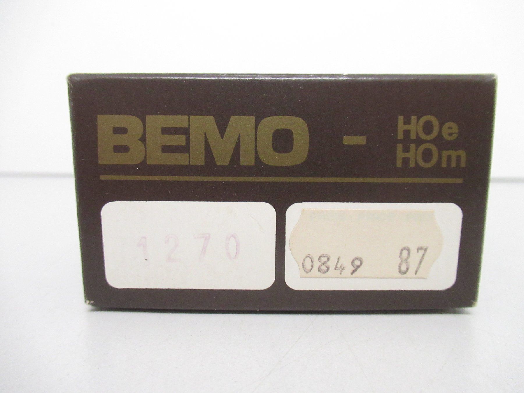 Bemo Modellini di ferrovie: Bemo H0m 1270 Rhätische Bahn RhB Traktor E-Lok Te 2/2 DC – Usato da Basel venduto da mhmarken 7