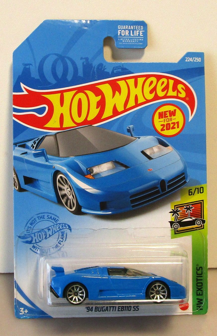 Bugatti Modellini d'auto: HOT WHEELS '94 BUGATTI EB110 SS - GRX25 – Nuovo e nell'imballaggio originale da Chêne-Bourg venduto da breno56