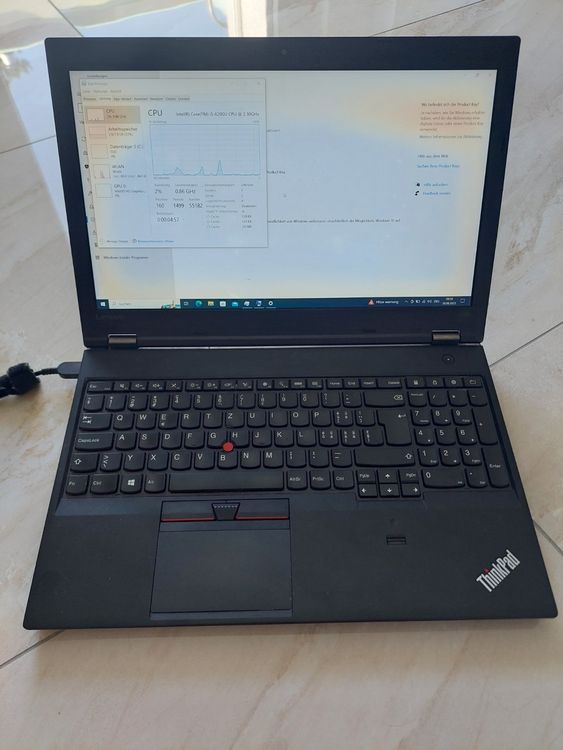 Lenovo Thinkpad L560, i5-6200, 8GB RAM, 256 SSD, HD Grap 520 (Gebraucht ...