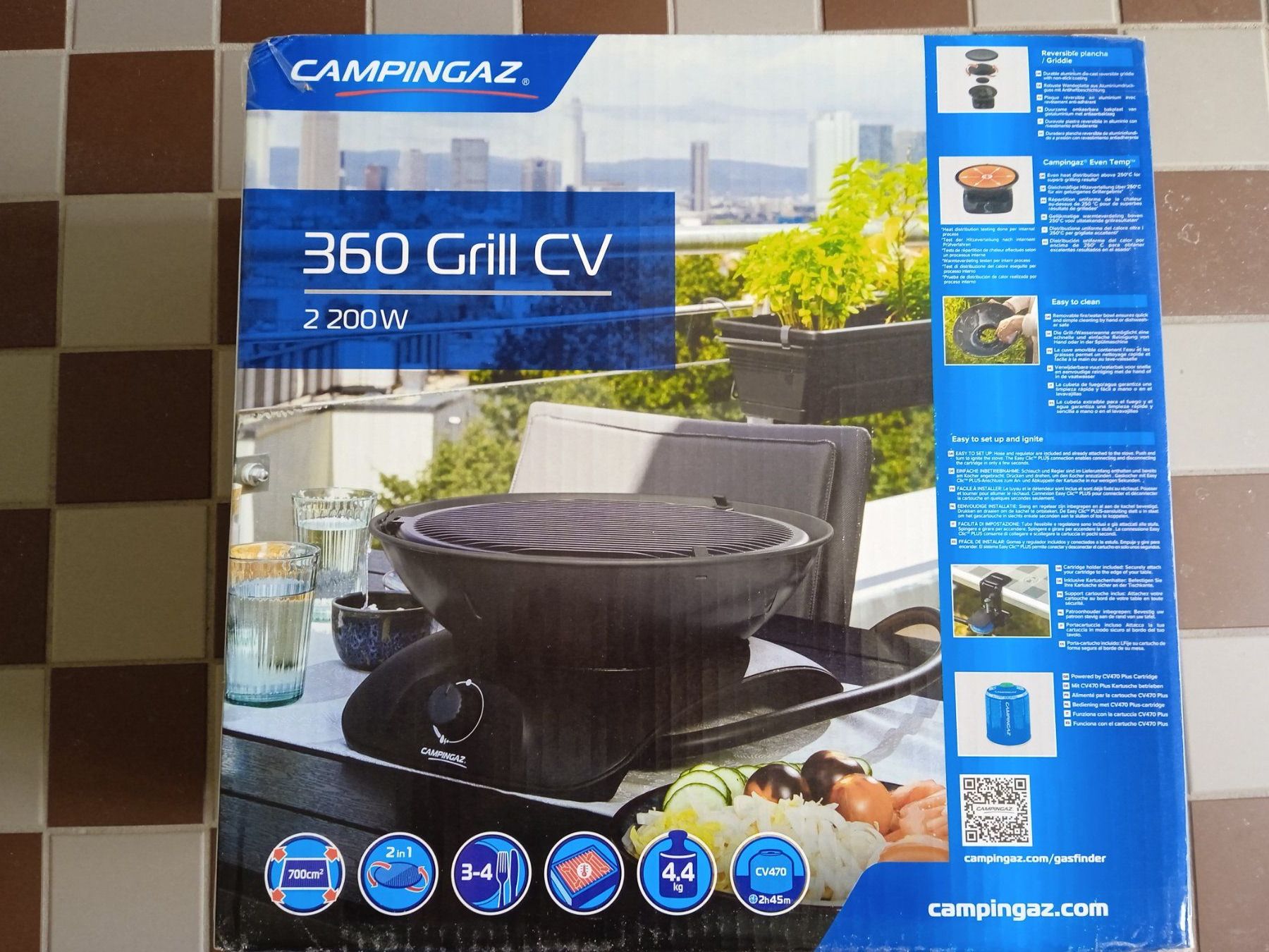 Gabbie, trasporto & Sicurezza: Campingaz Grill 360 CV // NEU – Nuovo e nell'imballaggio originale da Döttingen venduto da Schlei 3