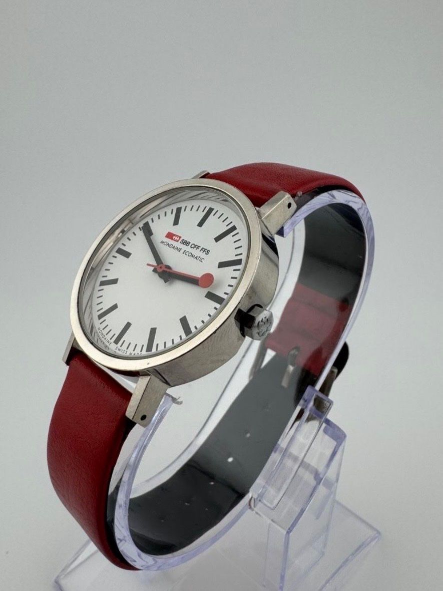 Mondaine Montres: Swiss Automatic Mondaine SBB EcoMatic Armbanduhr – D'occasion à Küsnacht ZH par PreLovedLuxury 2