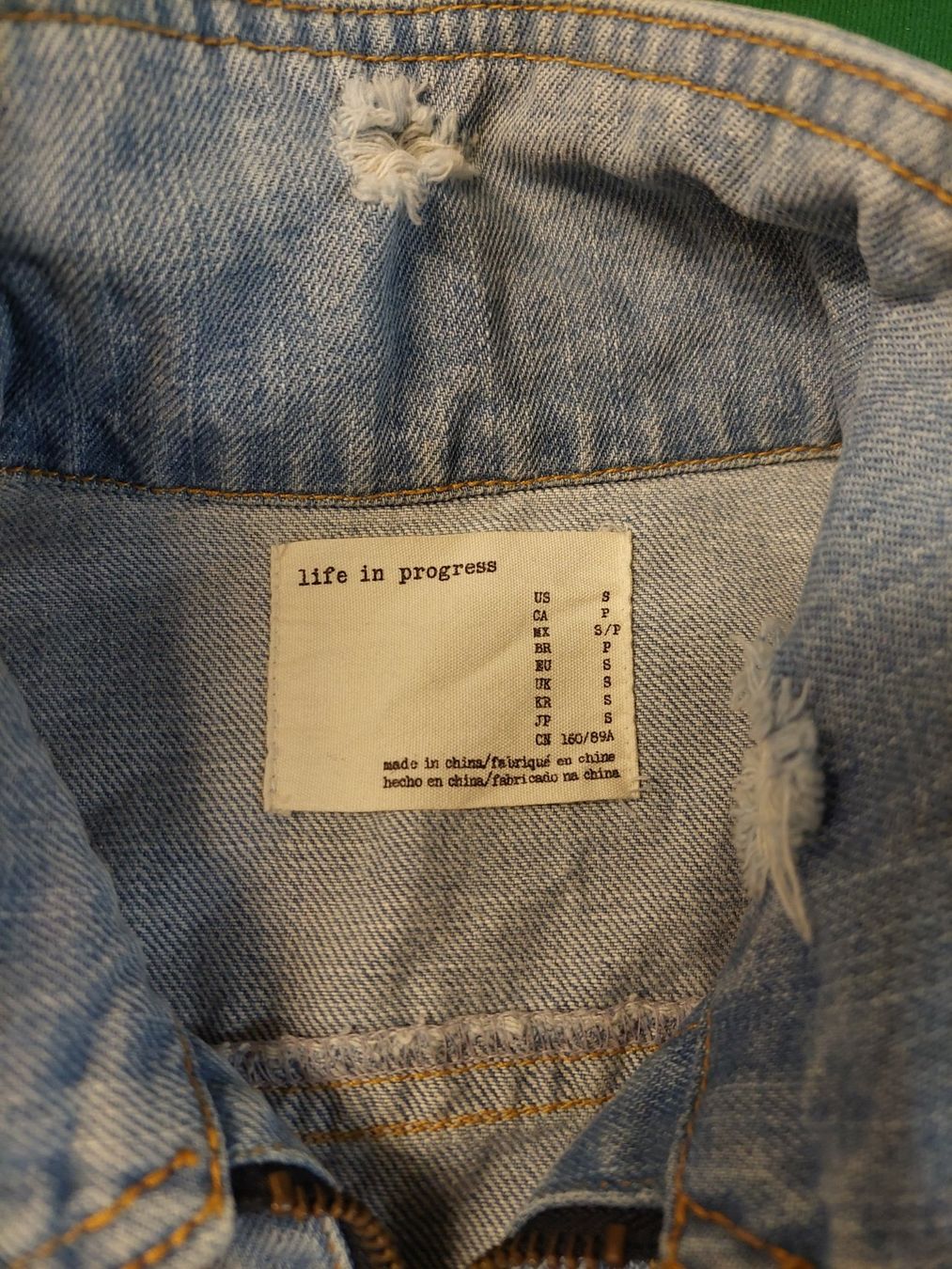 Vestes: Jeansjacke Grösse S – D'occasion à Wynau par Meysi 2