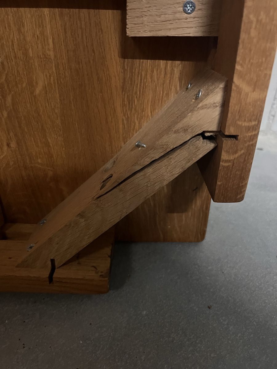 Tische: Eiche Holztisch  – Gebraucht aus Ostermundigen von Malediva 4