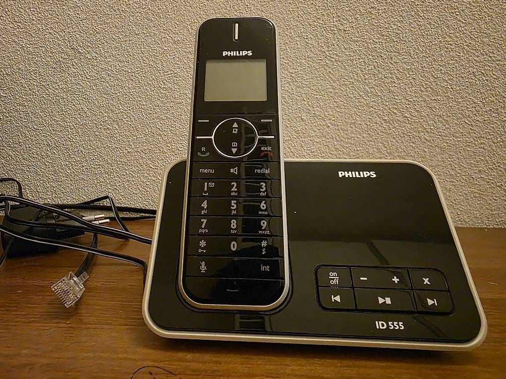 Telefoni: Telefon inkl. Beantworter PHILPS ID555 – Usato da Hünenberg venduto da Maze_28