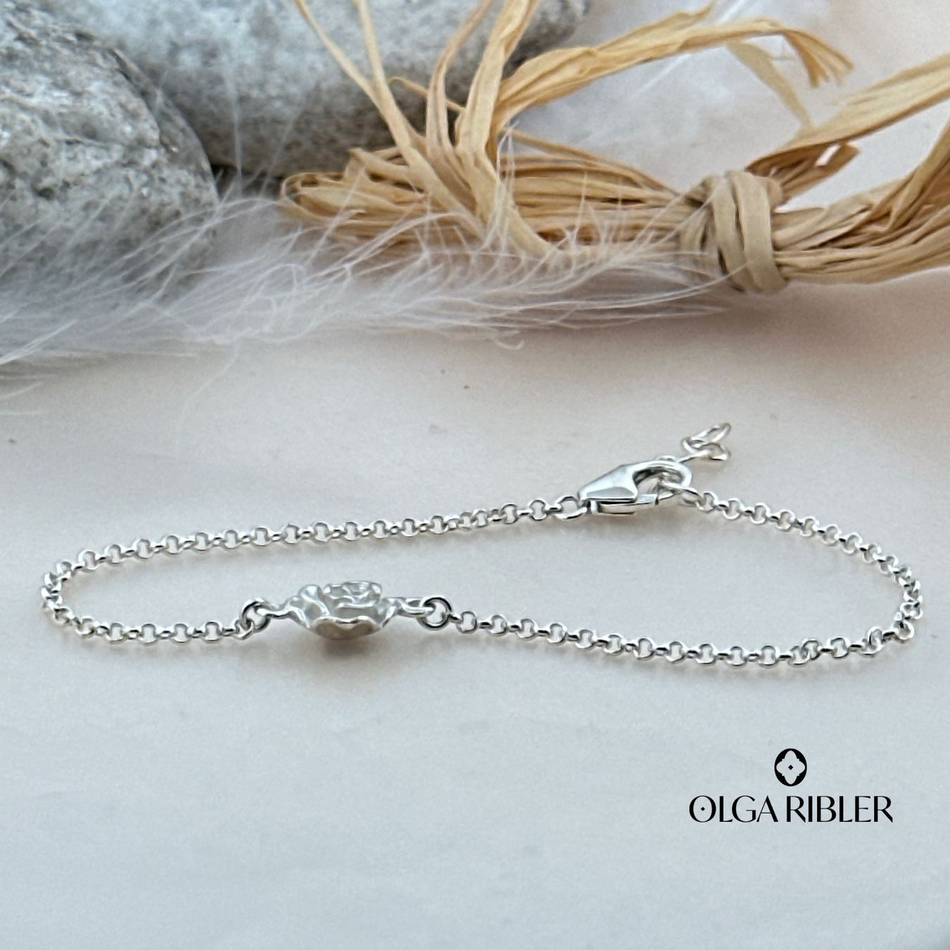 Olga Ribler Bracciali & Braccialetti: Silberarmkette 925er – Nuovo (secondo la descrizione) da Luzern venduto da MonikaS03 3