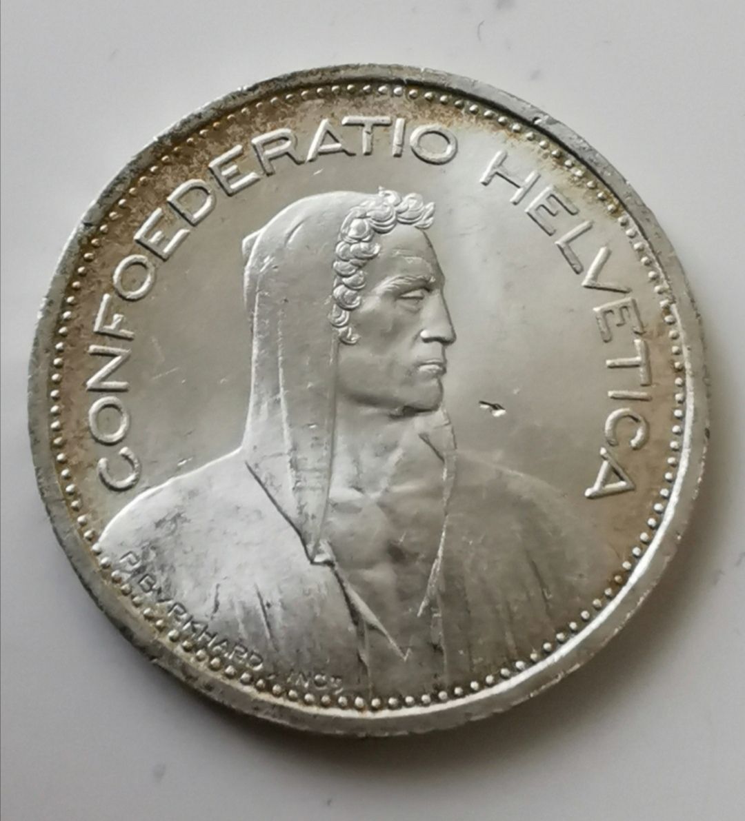 Alle Münzen: 5 Franken 1953 Silber Top – Gebraucht aus Zürich von turbopuz 1