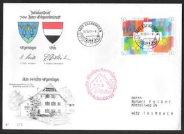 Sonderbrief Einweihung Alte Mühle 18.-20.10.1991 Egerkingen