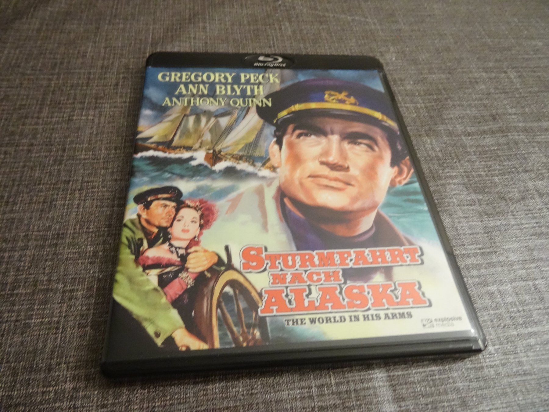 Alle DVDs: Blu-ray Sturmfahrt nach Alaska Gregory Peck – Gebraucht aus Olten von Disc-Verkauf