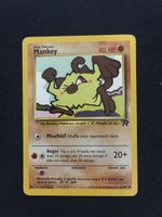 POKEMON CARDS TEAM ROCKET MANKEY # 61