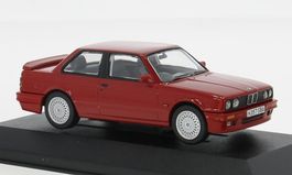 BMW 325i E30 M-Tech2 Paket 1987-1991 Brilliant rot      1:43