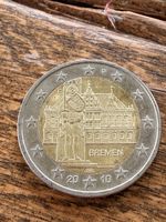 2 Euro Gedenkmünze Deutschland 2010 Bremen - Rarität!