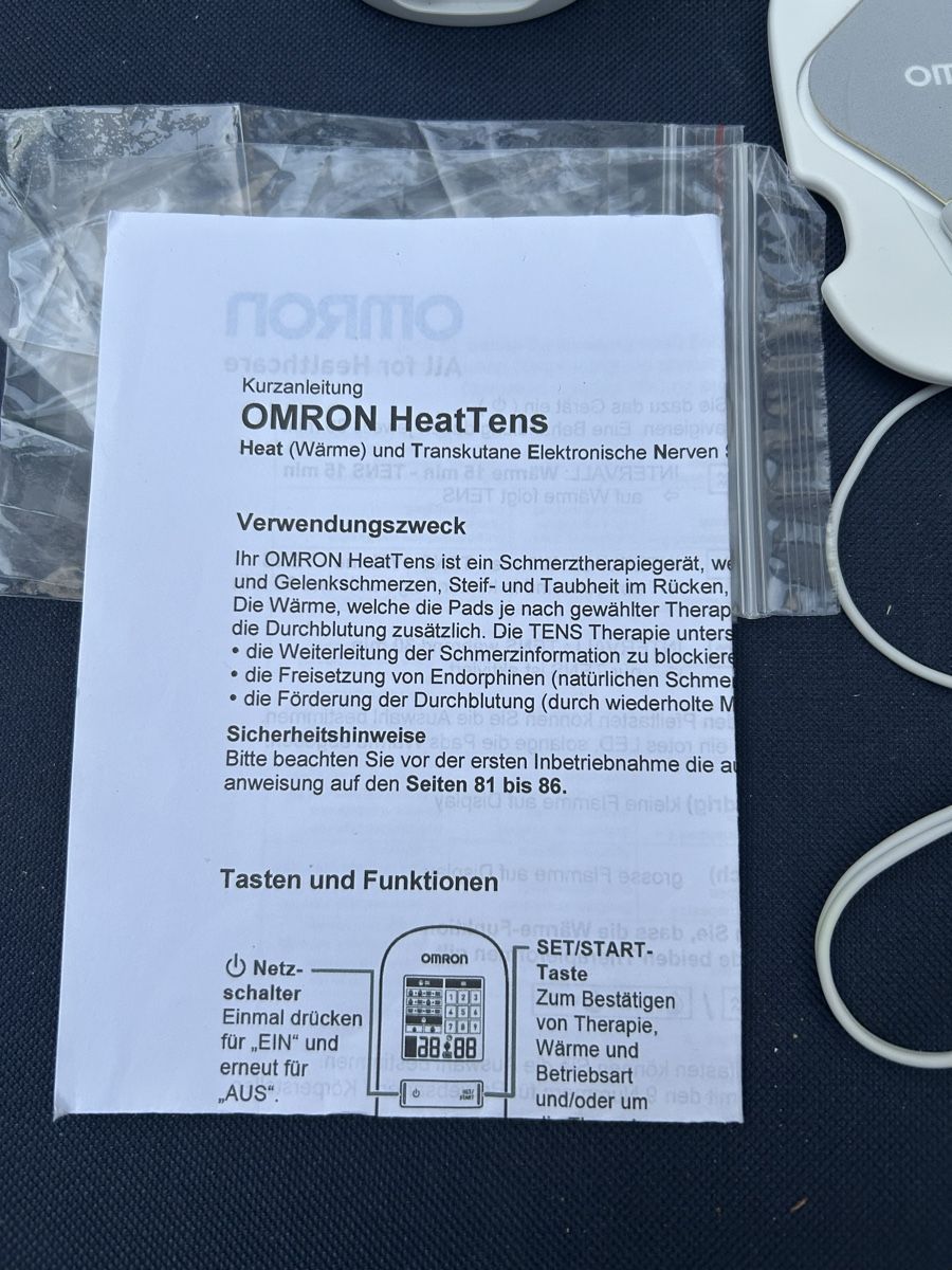Omron Attrezzature mediche: Omron heattense Schmerztherapie – Usato da Ibach venduto da heifla 5
